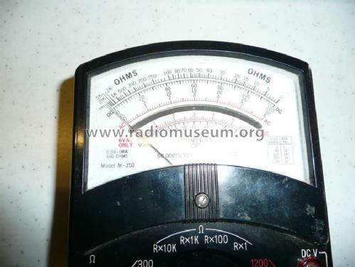 Analog Multimeter M-350; Central Co. Ltd.; (ID = 1496180) Equipment