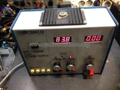 Discharge Tube Power Supply 31384; Central Scientific (ID = 1955008) Equipment