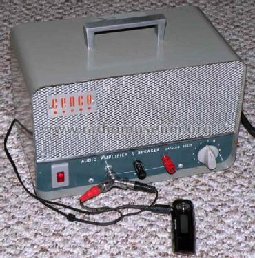 Audio Amplifier & Speaker Catalog 80575; Central Scientific (ID = 2656270) Ampl/Mixer
