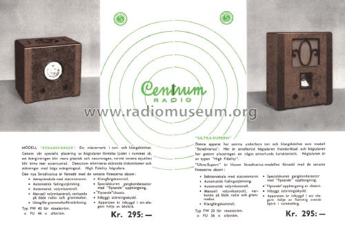 Stradivarius FU46; Centrum-Radio, (ID = 2498928) Radio