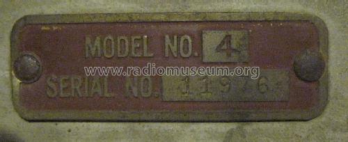 Caryl Model 4; Century Radio (ID = 1238338) Radio