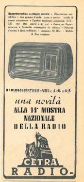 AR-5B; Cetra; Torino (ID = 2462664) Radio