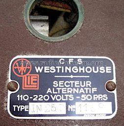 Dictawest IN 25 D; Westinghouse, (ID = 1218352) Enrég.-R