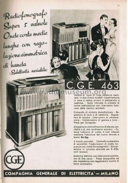 463; CGE, Compagnia (ID = 2694750) Radio