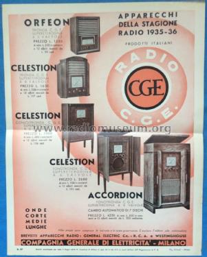 Accordion ; CGE, Compagnia (ID = 2579848) Radio