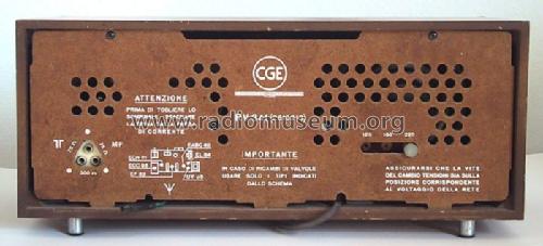 Cingallegra RV341; CGE, Compagnia (ID = 320035) Radio