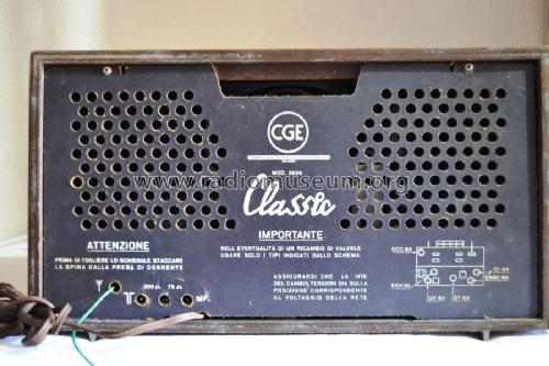 Classic 2626; CGE, Compagnia (ID = 1549066) Radio