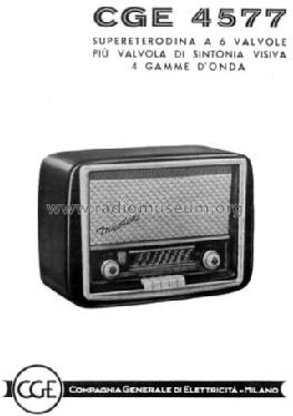 Musical 4577; CGE, Compagnia (ID = 962856) Radio