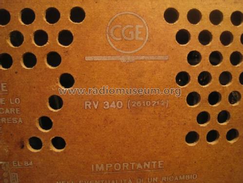 RV340; CGE, Compagnia (ID = 1662885) Radio