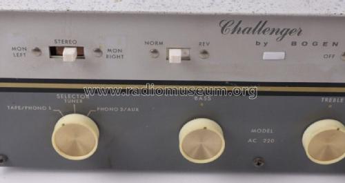 AC220; Challenger Amplifier (ID = 2916792) Ampl/Mixer