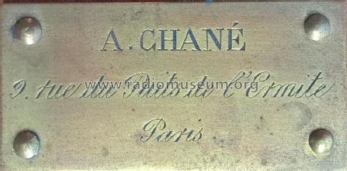 Récepteur de Télégraphe ; Chané, A.; Paris (ID = 2079448) Morse+TTY