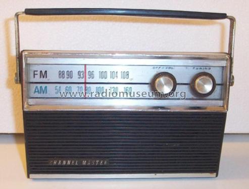 10 Transistor 2 Band Portable Radio 6231 ; Channel Master Corp. (ID = 1844718) Radio