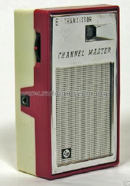 6 Transistor 6502 vertical Radio Channel Master Corp 6 Transistor 6502 vertical Radio Channel Master Corp