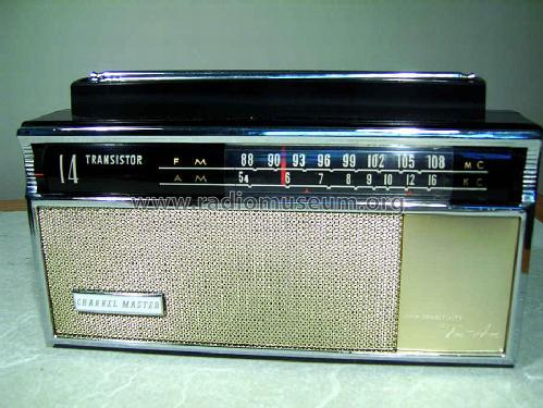 14 Transistor High Sensitivity FM-AM 6518; Channel Master Corp. (ID = 1232395) Radio
