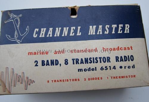 8 TR Deluxe 6514; Channel Master Corp. (ID = 1206922) Radio