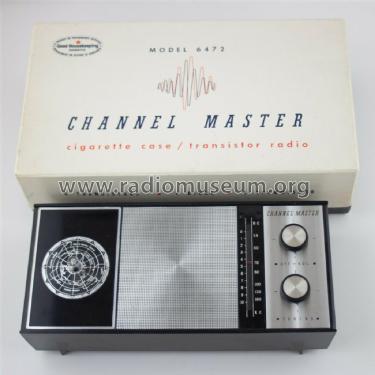Cigarette Case Radio 6472 ; Channel Master Corp. (ID = 2745404) Radio