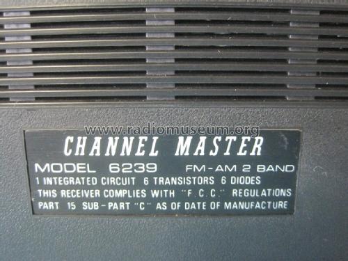 FM-AM 2 Band 6239; Channel Master Corp. (ID = 2322610) Radio