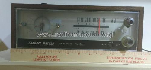 Solid State FM/AM Clock Radio 6271A; Channel Master Corp. (ID = 2260077) Radio