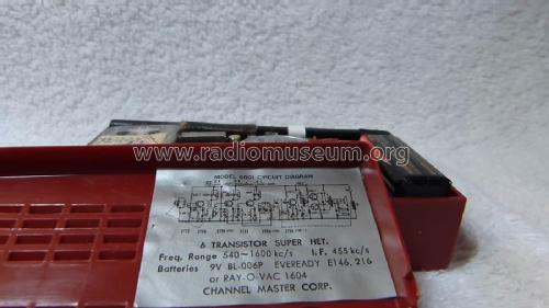 Transistor 6 6501; Channel Master Corp. (ID = 2491538) Radio