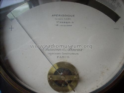 Gleichspannungsvoltmeter Apériodique; Chauvin & Arnoux; (ID = 798697) Ausrüstung