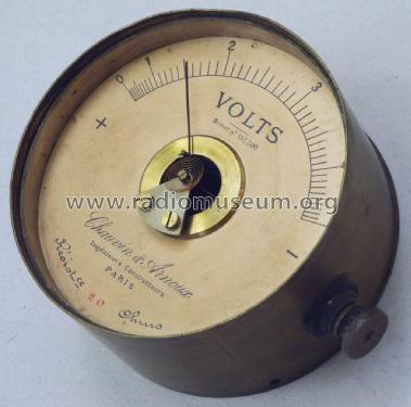 Voltmètre 5 Volt; Chauvin & Arnoux; (ID = 2675359) Equipment