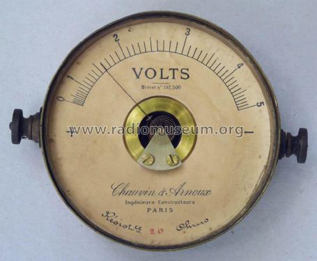 Voltmètre 5 Volt; Chauvin & Arnoux; (ID = 2675360) Ausrüstung