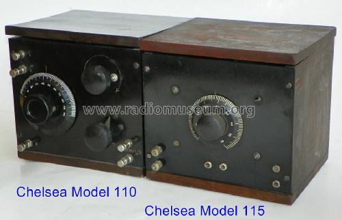 Two-Stage Audio Amplifier Model No. 115; Chelsea Radio Corp. (ID = 1486303) Ampl/Mixer
