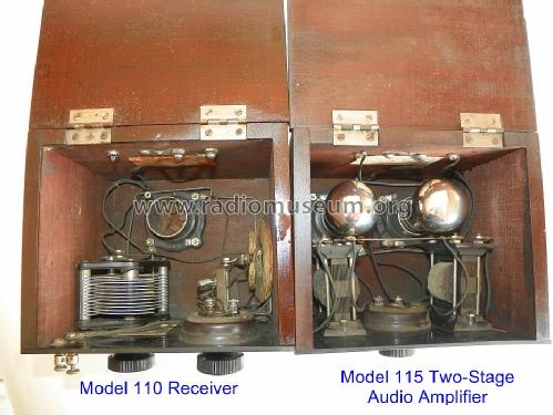 Two-Stage Audio Amplifier Model No. 115; Chelsea Radio Corp. (ID = 1486306) Ampl/Mixer