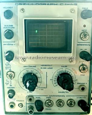 Oscillograf {Осциллограф} S1-49 {С1-49}; Chervonogradsk Radio (ID = 2915319) Equipment