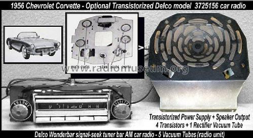 Chevrolet 3725156; United Motors (ID = 1885371) Car Radio