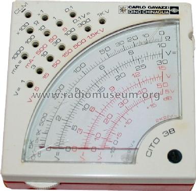 Analog Multimeter CITO 38; Chinaglia Dino (ID = 1130300) Equipment