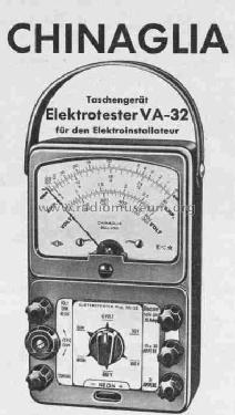 Elektrotester VA32; Chinaglia Dino (ID = 413822) Equipment