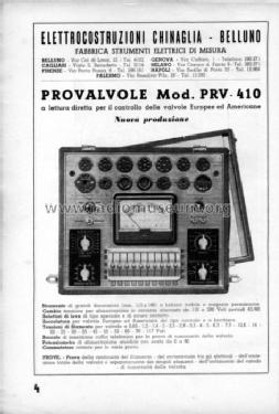 Provavalvole PRV-410; Chinaglia Dino (ID = 634714) Ausrüstung