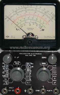 Röhrenvoltmeter ANE106B; Chinaglia Dino (ID = 1687426) Ausrüstung
