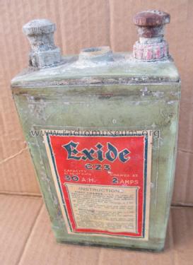 Exide Accumulator CZ3; Chloride Electrical (ID = 1734136) A-courant