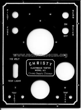 Model A2 ; Christy Supply; (ID = 1288456) Equipment