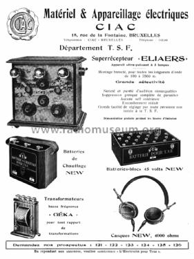 Superrécepteur Eliaers ; Radiolyre, E. (ID = 1723928) Radio