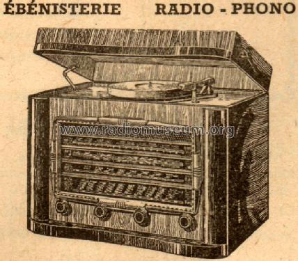 CR851 Combiné Radio-Phono; Cibot Radio; Paris (ID = 535994) Radio