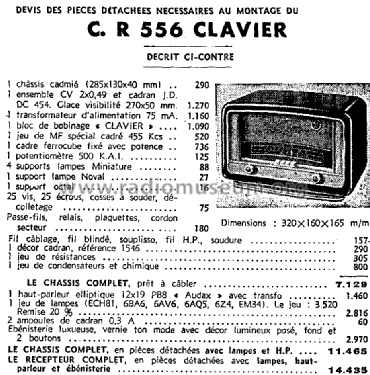 CR556; Cibot Radio; Paris (ID = 1392721) Radio