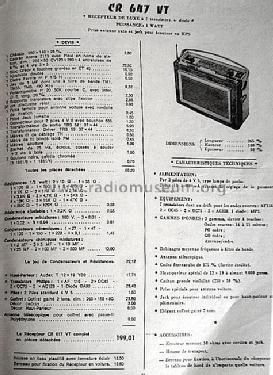 CR647VT; Cibot Radio; Paris (ID = 1211372) Radio