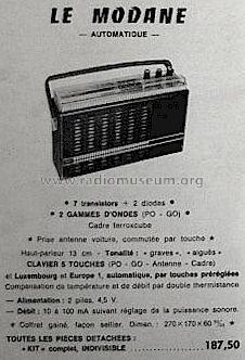 Modane Automatique Automatique; Cibot Radio; Paris (ID = 1211345) Radio