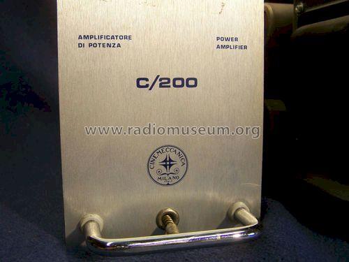 Power Amplifier C/200; Cinemeccanica; (ID = 1403095) Ampl/Mixer