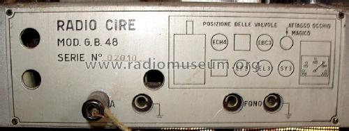 GB48; Cire Radio; dove/ (ID = 1345705) Radio