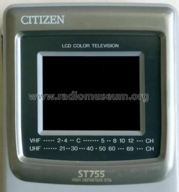 LCD Color Television ST755-IH; Citizen Electronics (ID = 2449100) Television