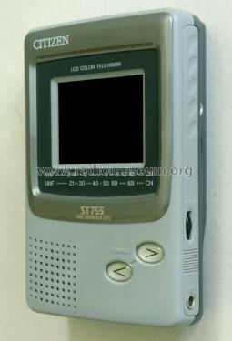 LCD Color Television ST755-IH; Citizen Electronics (ID = 2449102) Television