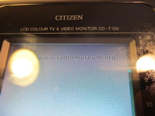LCD Colour TV & Video Monitor DD-T126; Citizen Electronics (ID = 1707745) Television
