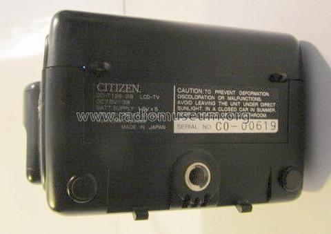 LCD Colour TV & Video Monitor DD-T126; Citizen Electronics (ID = 1707746) Television