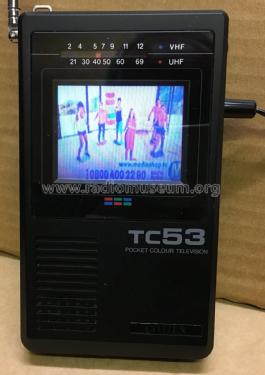Pocket Colour Television - LC-TV TC53; Citizen Electronics (ID = 2380275) Television