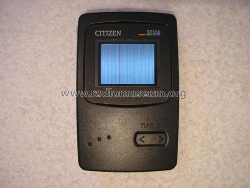 Pocket LCD Colour TV ST555-1H; Citizen Electronics (ID = 2092860) Television