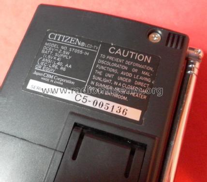 ST055-1R; Citizen Electronics (ID = 2377906) Televisore